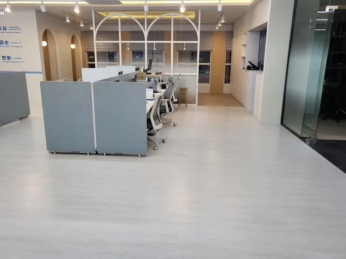 북구 구포동 사업장 복도·대기 동선 야간 위생청소 사례 - 행진크린